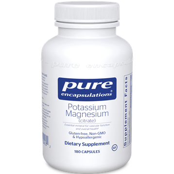 Pure Encapsulations Potassium Magnesium (citrate) 180 vcaps