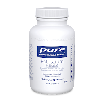 Pure Encapsulations Potassium (citrate) 180 vcaps
