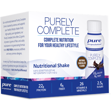 Pure Encapsulations Purely Complete Chocolate 6 pack