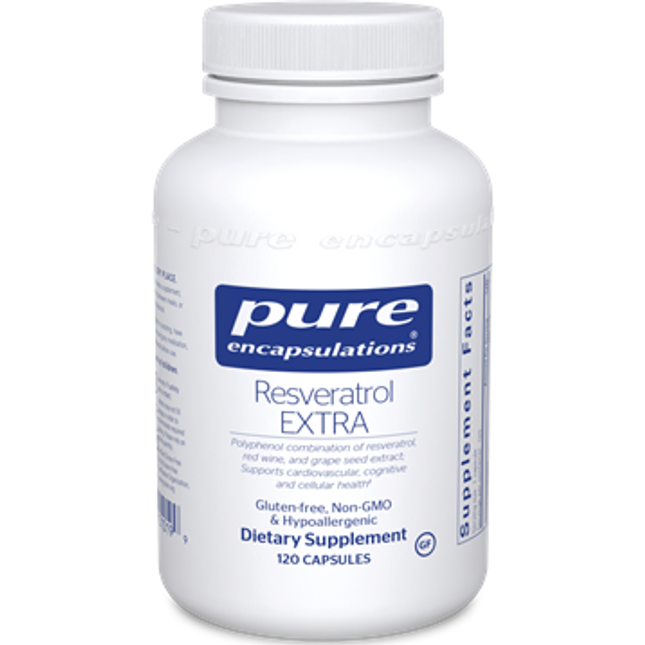 Pure Encapsulations Resveratrol EXTRA 120 caps