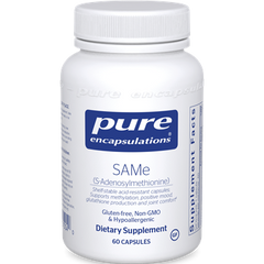 Pure Encapsulations SAMe - S-Adenosylmethionine 60 caps