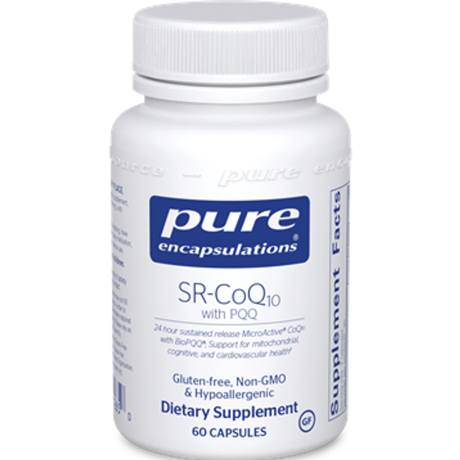 Pure Encapsulations SR-CoQ10 with PQQ 60 vcaps