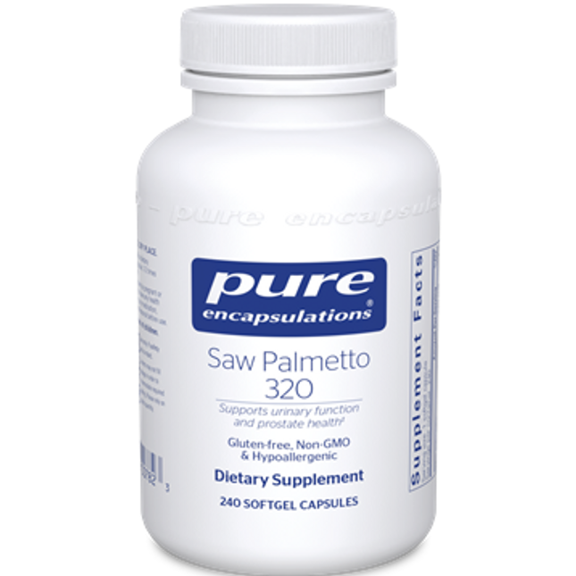Pure Encapsulations Saw Palmetto 320 240 gels