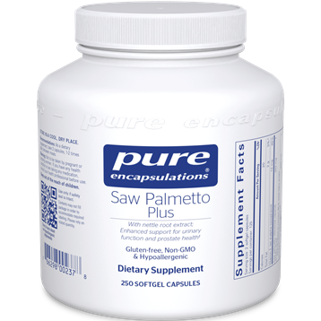 Pure Encapsulations Saw Palmetto Plus 250 gels