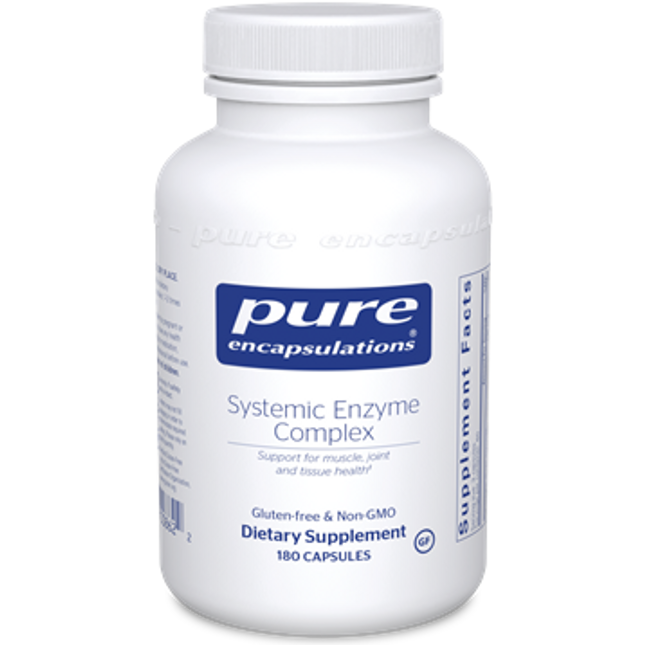 Pure Encapsulations Systemic Enzyme Complex 180 vcaps