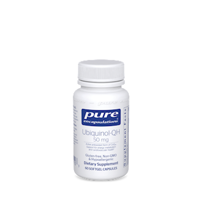 Pure Encapsulations Ubiquinol-QH 50 mg 60 gels