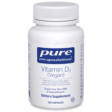 Pure Encapsulations Vegan Vitamin D 120 caps