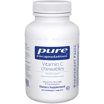 Pure Encapsulations Vitamin C chewables 60 tabs
