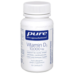 Pure Encapsulations Vitamin D3 10,000 IU 60 vcaps