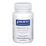 Pure Encapsulations Vitamin D3 5000 IU 120 vcaps
