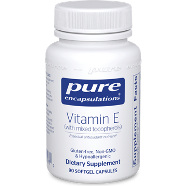 Pure Encapsulations Vitamin E (Natural) 400 IU 90 gels