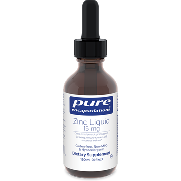 Pure Encapsulations Zinc Liquid 120 ml