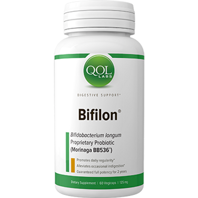 Quality of Life Labs Bifilon 125 mg 60 vcaps