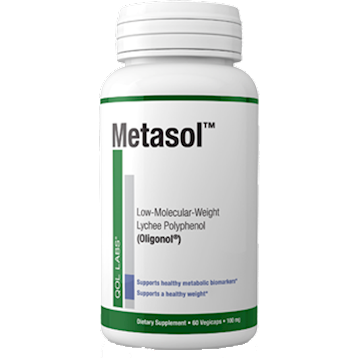 Quality of Life Labs Metasol 100 mg 60 Vegicaps | VitaLiving