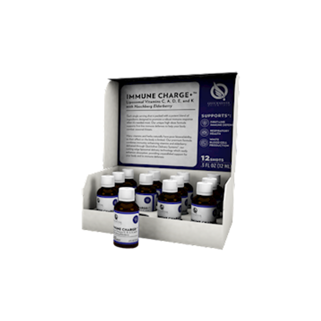 Quicksilver Scientific Immune Charge+ Box of 12 (0.4 fl oz ea)