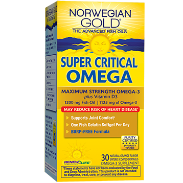 Renew Life Super Critical Omega 30 softgels