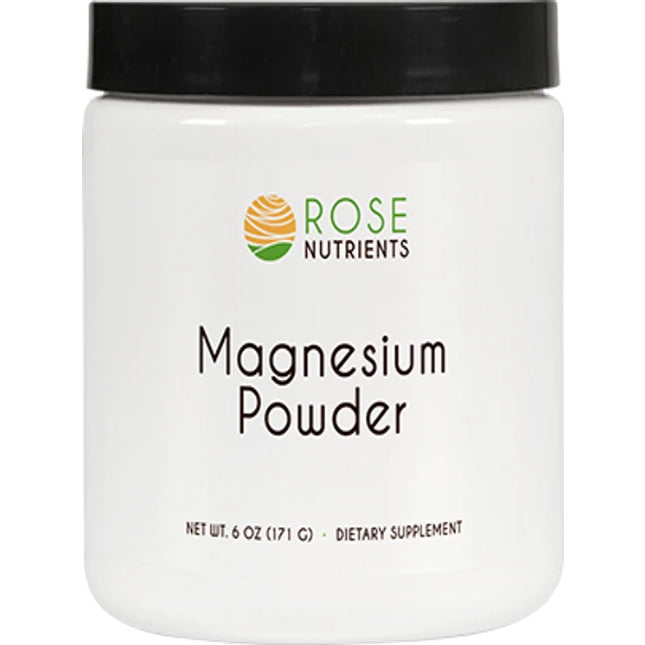Rose Nutrients Magnesium Powder - 30 servings (6 oz - 171g)