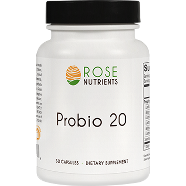 Rose Nutrients Probio 20 - 30 caps