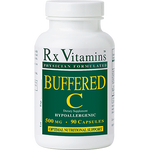 Rx Vitamins Buffered C 500 mg 90 caps