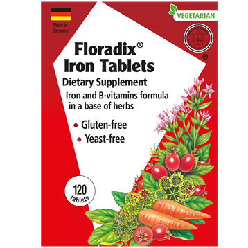 Salus Floradix Iron 120 tabs