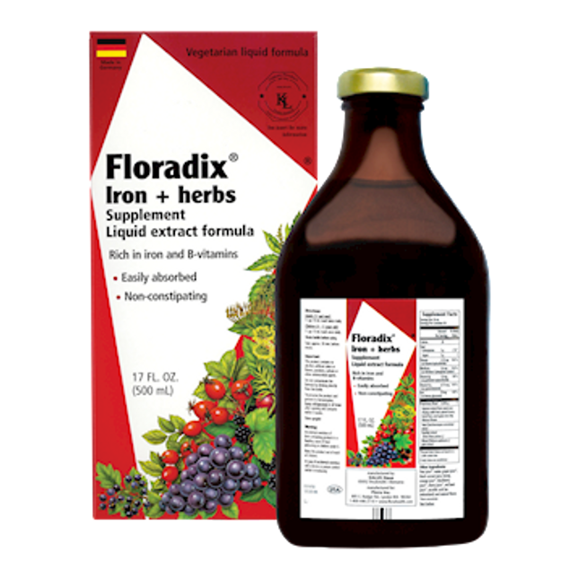 Salus Floradix Iron & Herbs 17 oz