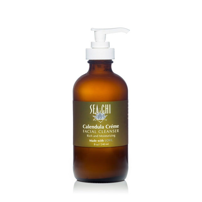 Sea Chi Organics Calendula Creme Facial Cleanser 240ml / 8 oz.