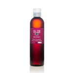 Sea Chi Organics Rose Geranium Face & Body Wash 240ml / 8oz Amber plastic bottle w/ white flip cap