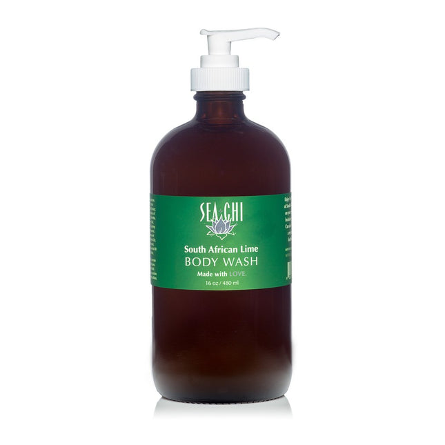 Sea Chi Organics South African Lime Body Wash 480ml / 16oz