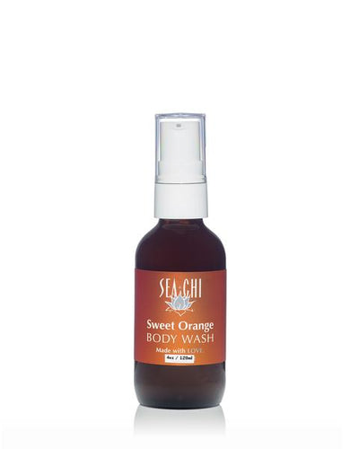 Sea Chi Organics Sweet Orange Body Wash 120ml / 4oz