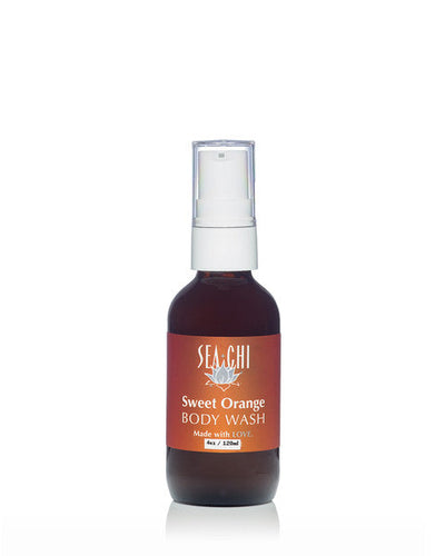Sea Chi Organics Sweet Orange Body Wash 240ml / 8oz
