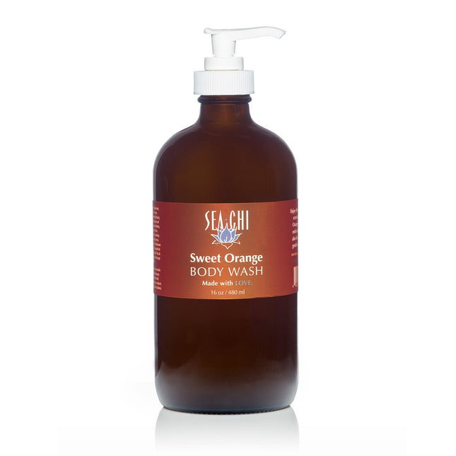 Sea Chi Organics Sweet Orange Body Wash 480ml / 16oz