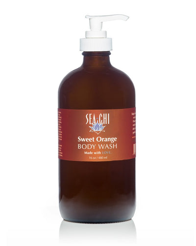 Sea Chi Organics Sweet Orange Body Wash 480ml / 16oz