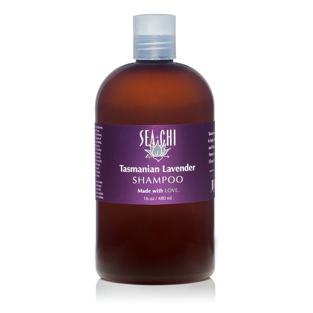 Sea Chi Organics Tasmanian Lavender Shampoo 480ml / 16oz - Plastic Bottle