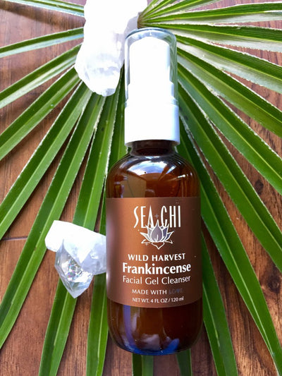 Sea Chi Organics Wild Harvest Frankincense Facial Gel Cleanser 120ml / 4oz
