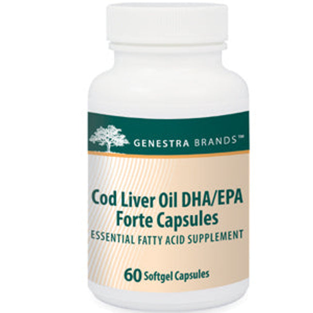 Seroyal/Genestra Cod Liver Oil DHA/EPA Forte 60 softgels