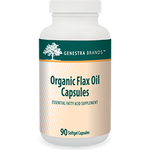 Seroyal/Genestra Organic Flax Oil Capsules 90 gels