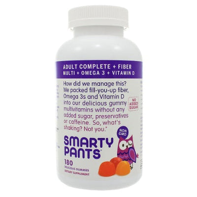 SmartyPants Adult Formula and Fiber 180 gummies