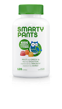 SmartyPants Kids Formula and Fiber 120 gummies