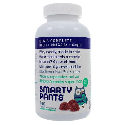 SmartyPants Men's Complete Organic Multi 120 gummies