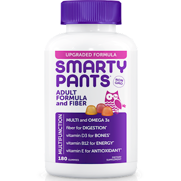 SmartyPants Vitamins Adult Complete + Fiber 180 gummies