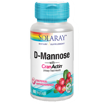 Solaray D-Mannose CranActin 60 vegcaps