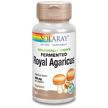 Solaray Ferm Royal Agaricus Org 60 vegcaps