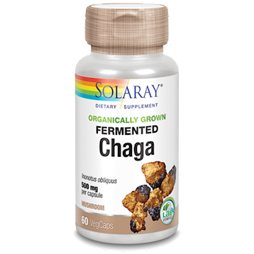 Solaray Fermented Chaga Organic 60 vegcaps