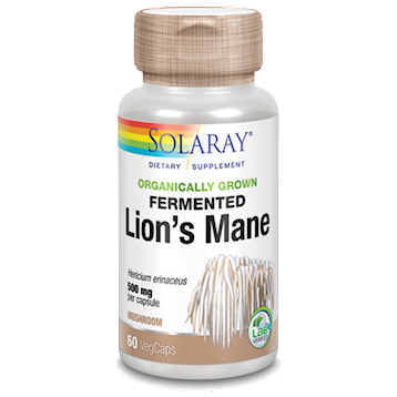 Solaray Fermented Lion's Mane Organic 60 vegcaps