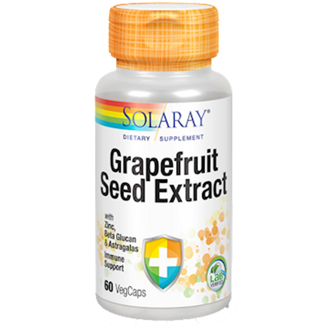 Solaray Grapefruit Seed Extract Imm 60 vegcaps
