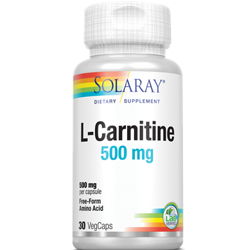 Solaray L-Carnitine Free Form 30 vegcaps