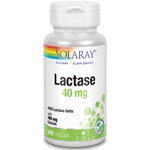 Solaray Lactase 40 mg 100 vegcaps
