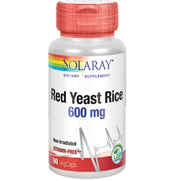 Solaray Red Yeast Rice 600 mg 90 vegcaps