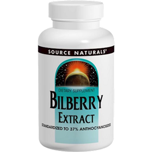 Source Naturals Bilberry Extract 100 mg 60 tabs