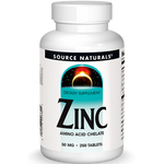 Source Naturals Chelated Zinc 250 tabs